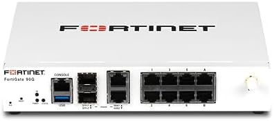 Fortinet FortiGate - 90G Next Generation Firewall (NGFW) | 8X GE RJ45, 2X 10GE RJ45/SFP+ Ports (Appliance Only, No Subscription) (FG-90G)|B0CFG25KLL