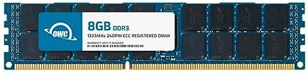 OWC 64GB (2x32GB) DDR3 1333 PC3-10600 CL9 4Rx4 240-pin 1.5V ECC Registered RDIMM Memory RAM Compatible with HP ProLiant BL460c G7 BL490c G7 BL620c Gen7 BL680c Gen7 BL685c Gen7|B0CJMQWDF6