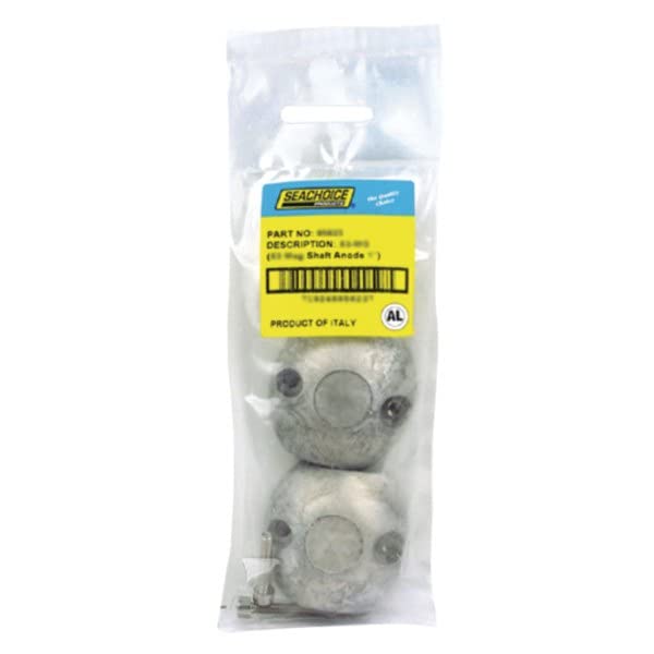 Seachoice 95621 Streamlined Shaft Anode w/Allen Screw, Aluminum, Model X3, Size 1"