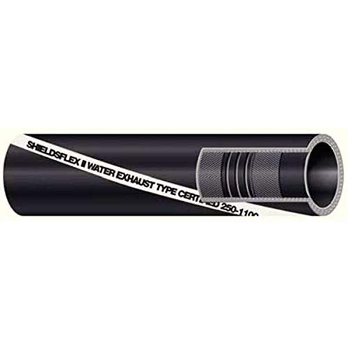Shield 16-250-2144 Shields Marine Shieldsflex 2 Water Exhaust Series 250 Hose w/, Wire