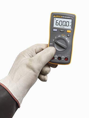 Fluke 107 AC/DC Current Handheld Digital Multimeter, Gray