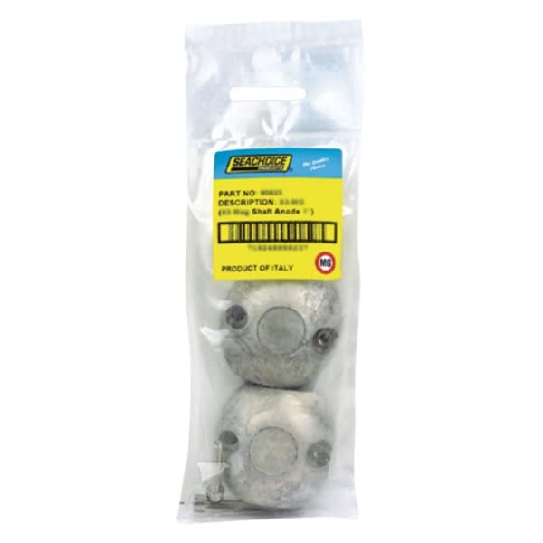 Seachoice 95633 Streamlined Shaft Anode w/Allen Screw, Magnesium, Model X7, Size 1-1/2"