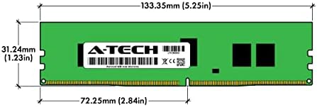 A-Tech 8GB Kit (2x4GB) DDR4 2133MHz PC4-17000 ECC RDIMM 1Rx8 Single Rank 1.2V ECC Registered DIMM 288-Pin Server & Workstation RAM Memory Upgrade Modules (A-Tech Enterprise Series)|B0DYKYPT2W