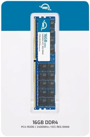 OWC 16GB DDR4 2400MHz PC4-19200 CL17 1.2V 288pin Server ECC Registered RDIMM Memory RAM Compatible with Dell EMC PowerEdge C6320 FC830 R430 R530 R630