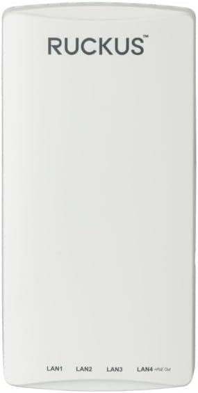 Ruckus Networks H550 Series Wi-Fi 6 Wall-Mounted Indoor Access Point (901-H550-US00, White