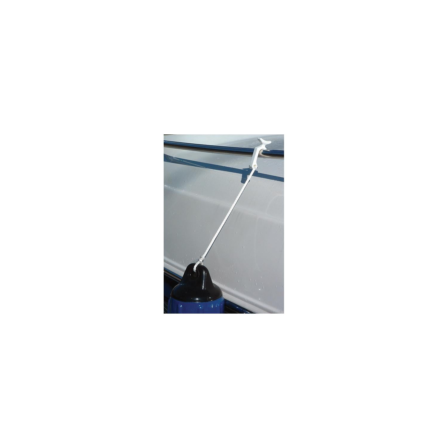 Taylor Made Products 1093 Taylor Rail Mount Fender Line Clips for 7/8" Rail (2, per pack)