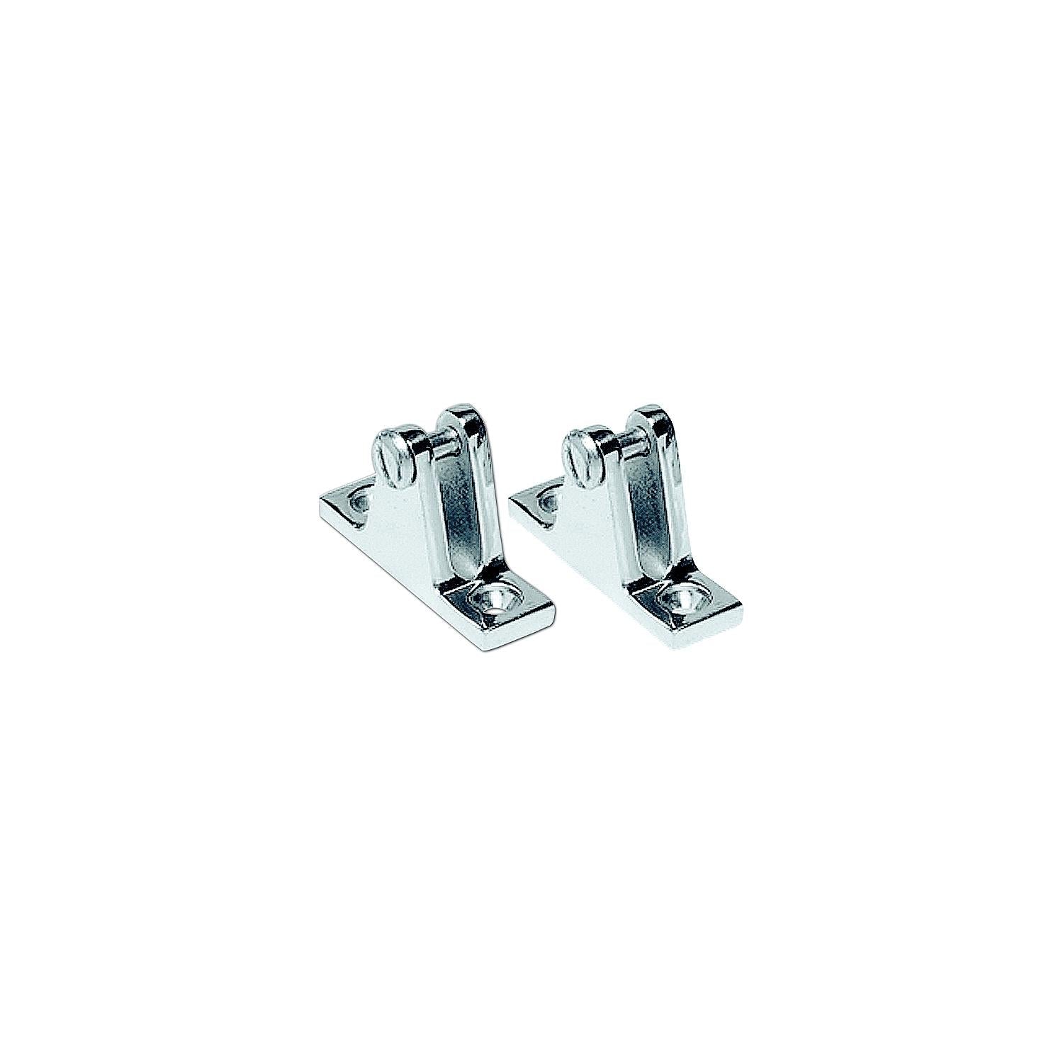 Taylor Made Products 1204 Taylor Chromed Zamak Deck Hinges (Sold as Pair)