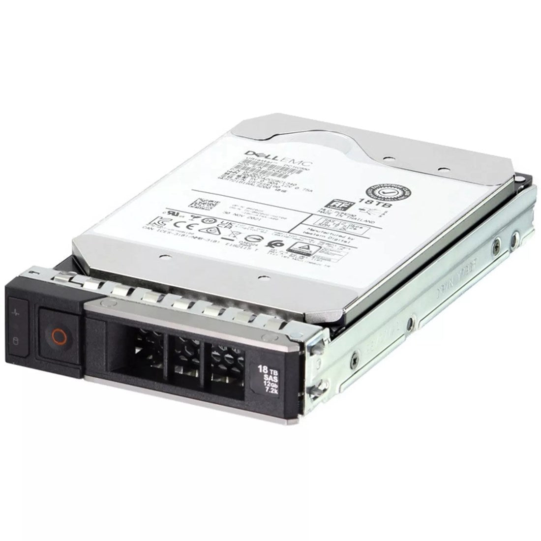 Dell EMC J73RH 18TB 7.2K RPM SAS 12Gbps 3.5-inch Hot-Plug Server Hard Drive