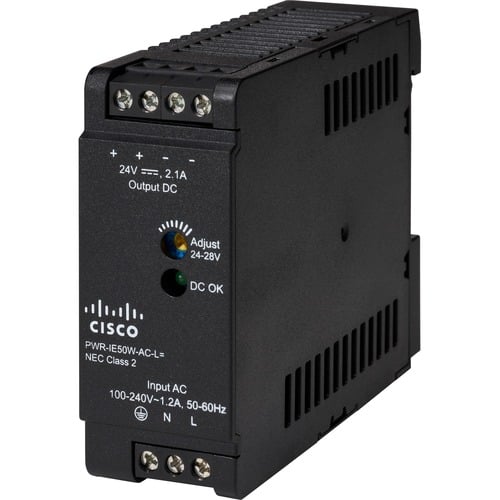 Cisco PWR-IE50W-AC-L 50W  AC to DC Power Supply For Catalyst IE3200