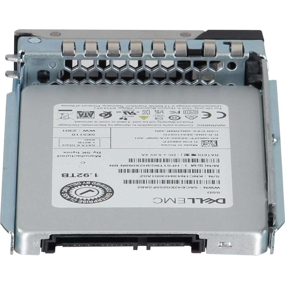 Dell 962FP 1.92TB Read Intensive TLC SSD SATA-6Gbps 512e 2.5in Drive