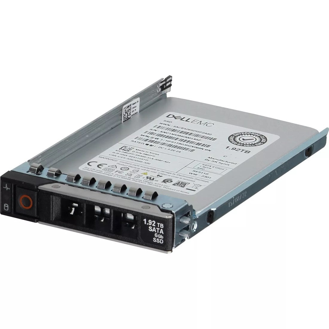 Dell 962FP 1.92TB Read Intensive TLC SSD SATA-6Gbps 512e 2.5in Drive