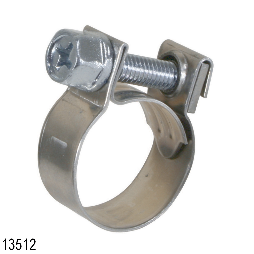 Scandvik 13510 Aba 304 Stainless Steel Mini Clamps, Size 10