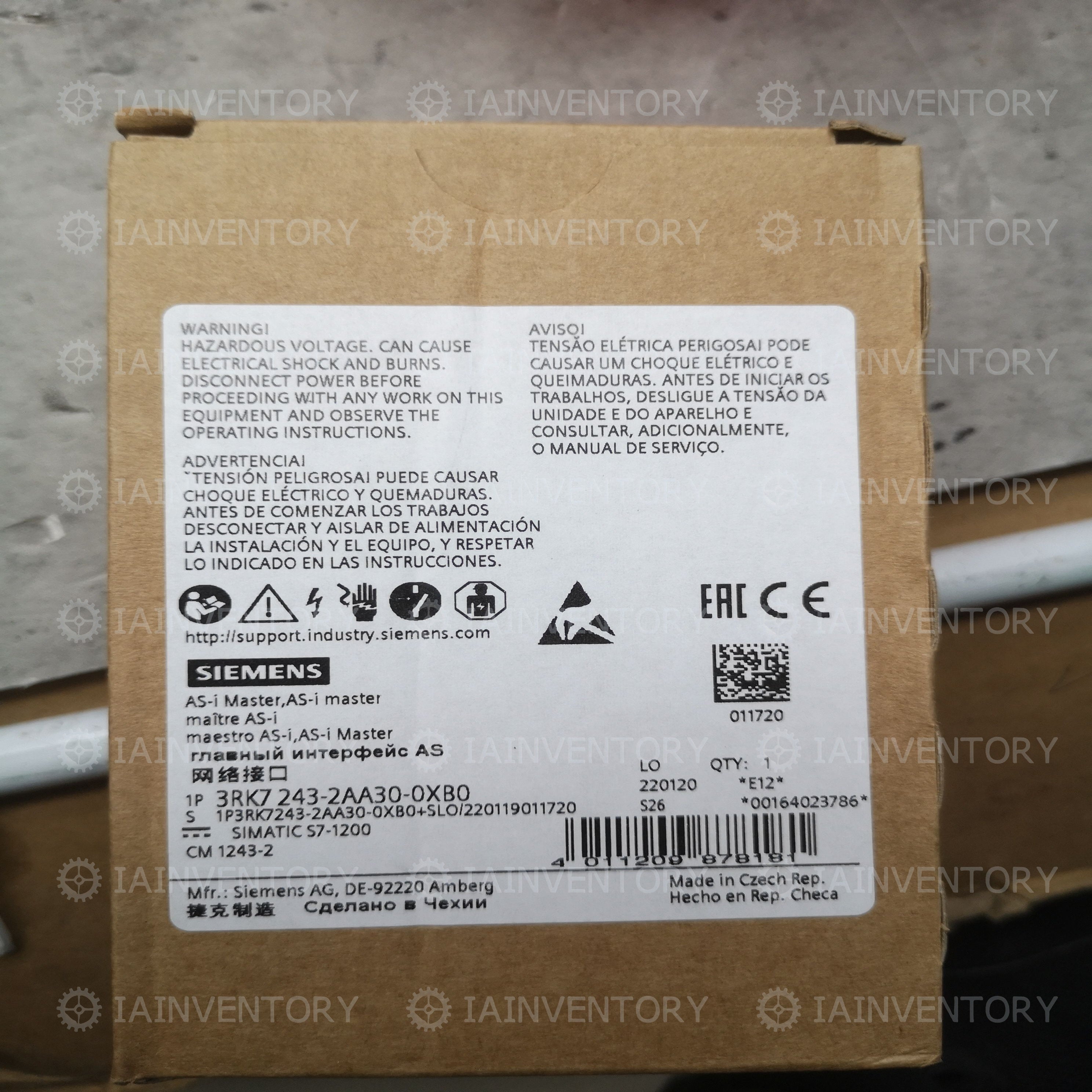 Siemens 3RK7243-2AA30-0XB0 Module 3RK7 243-2AA30-0XB0