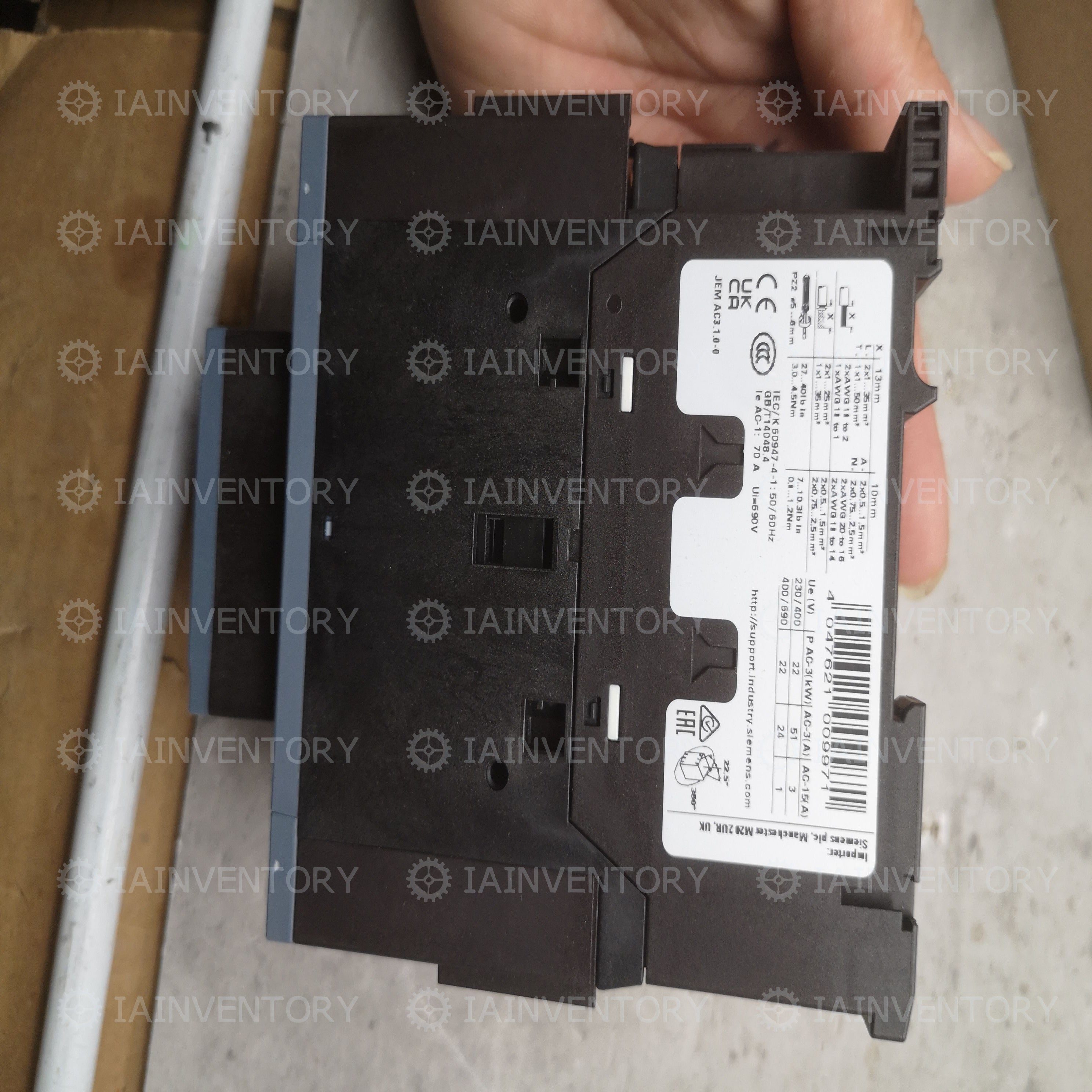 Siemens 3RT2036-1KB40 Contactor 3RT2 036-1KB40