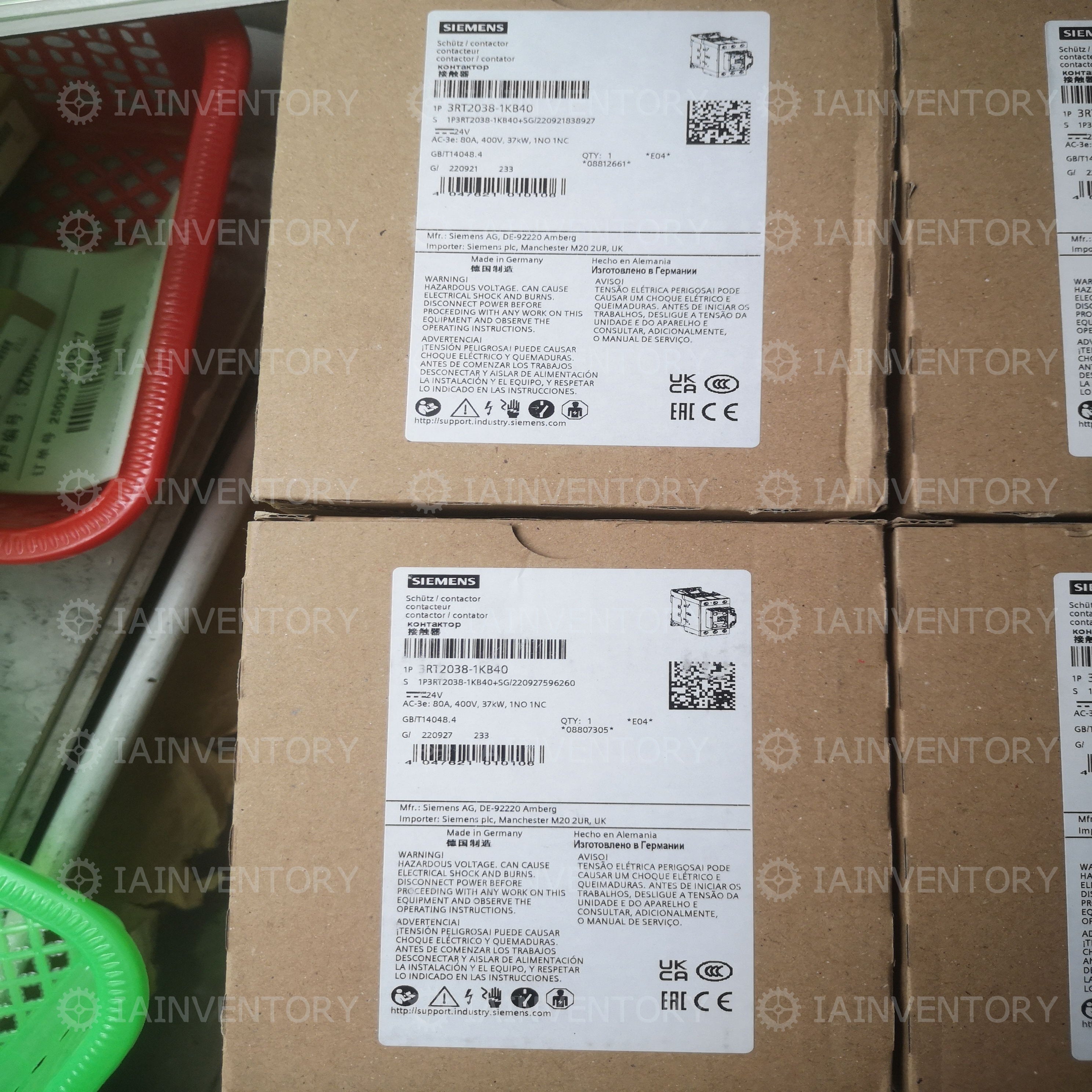 SIEMENS 3RT2038-1KB40