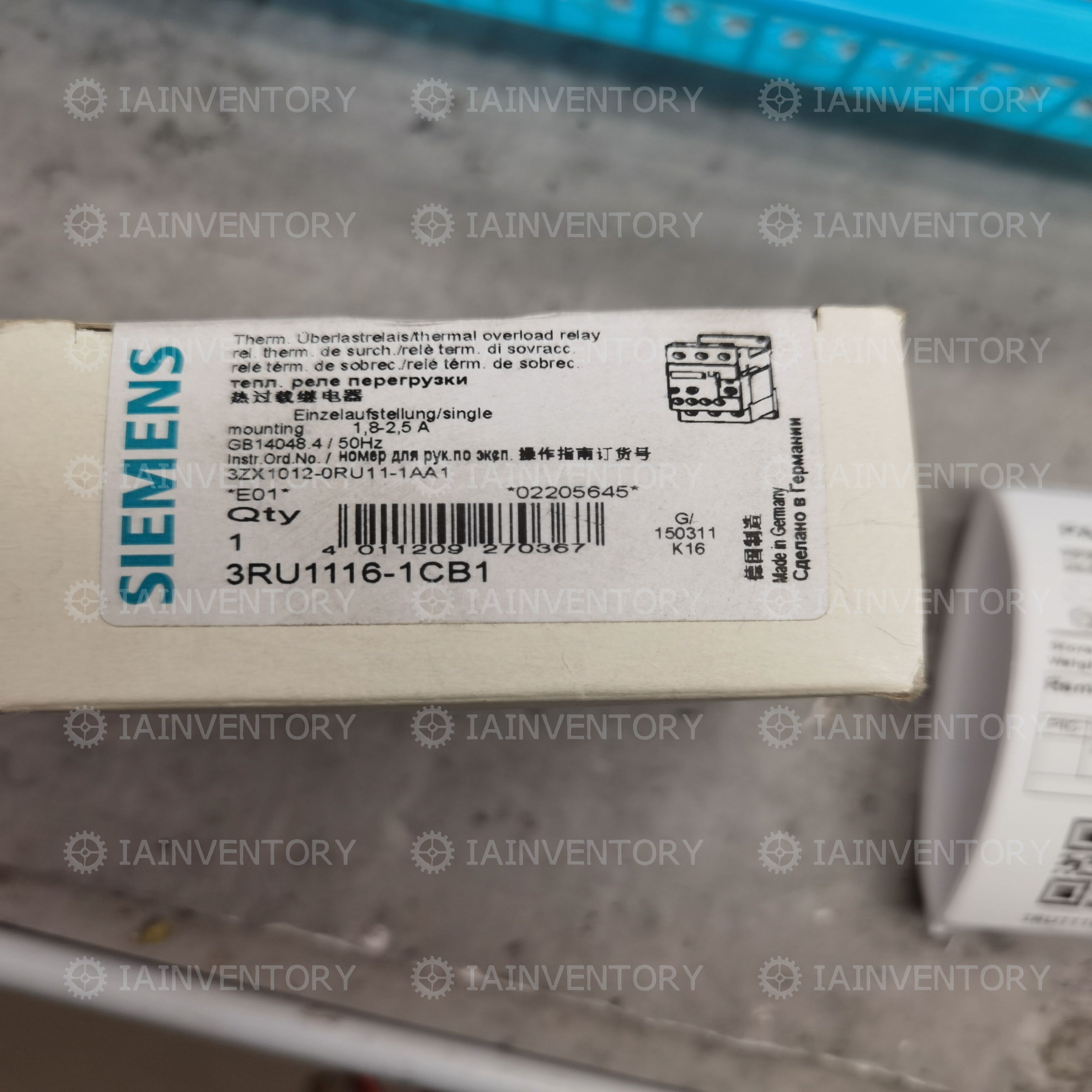 Siemens 3RU1116-1CB1