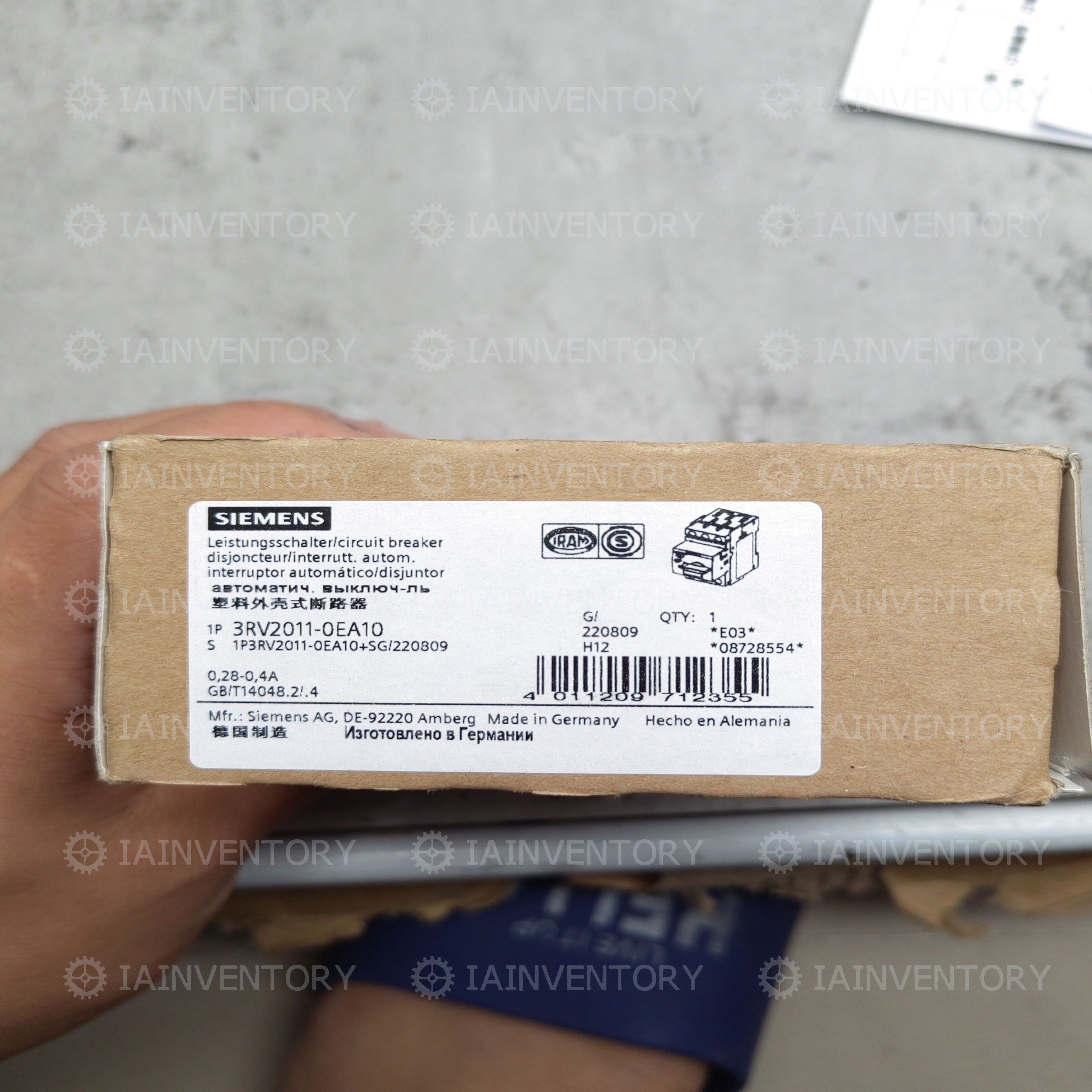 SIEMENS 3RV2011-0EA10