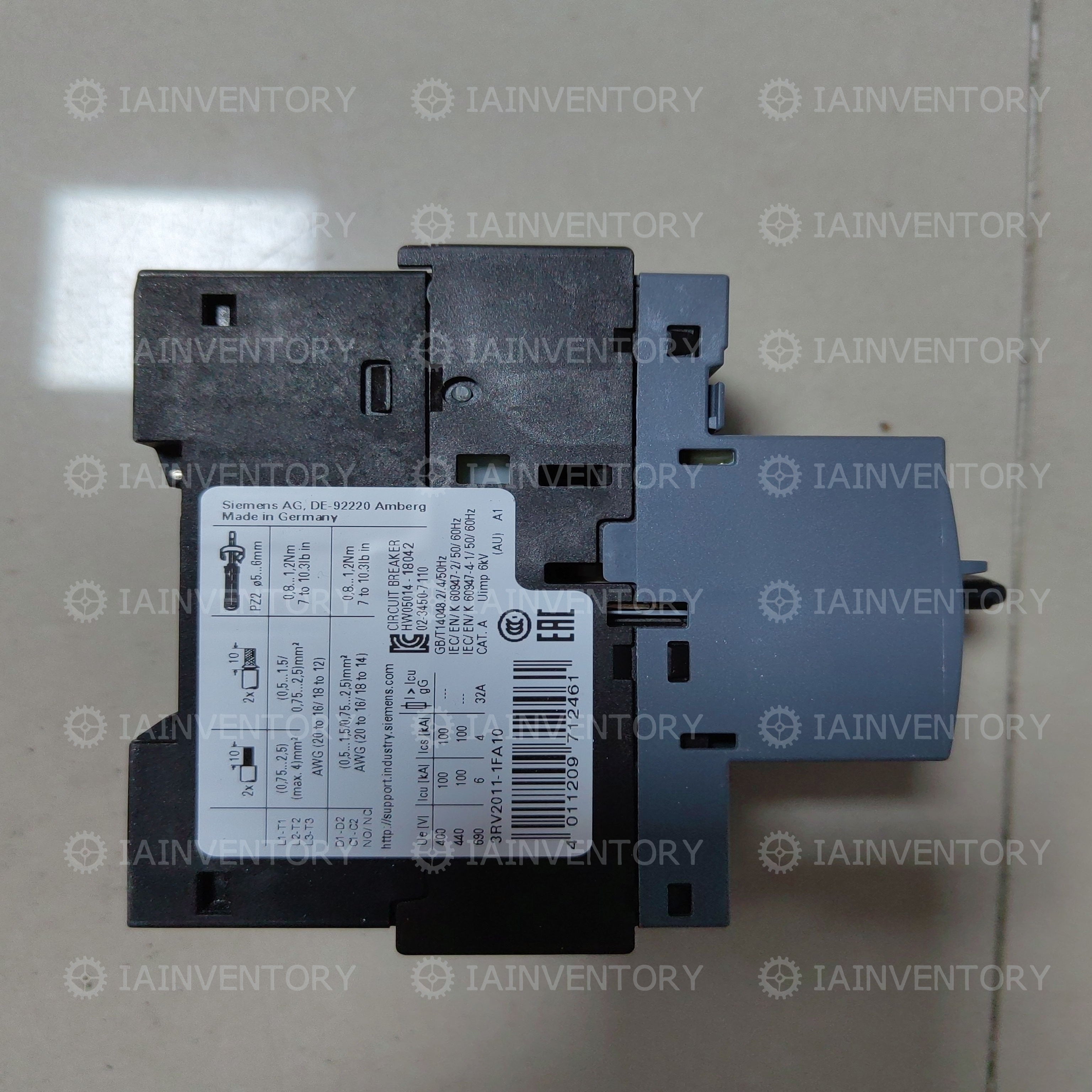 Siemens 3RV2011-1FA10 Circuit Breaker? 3RV20111FA10