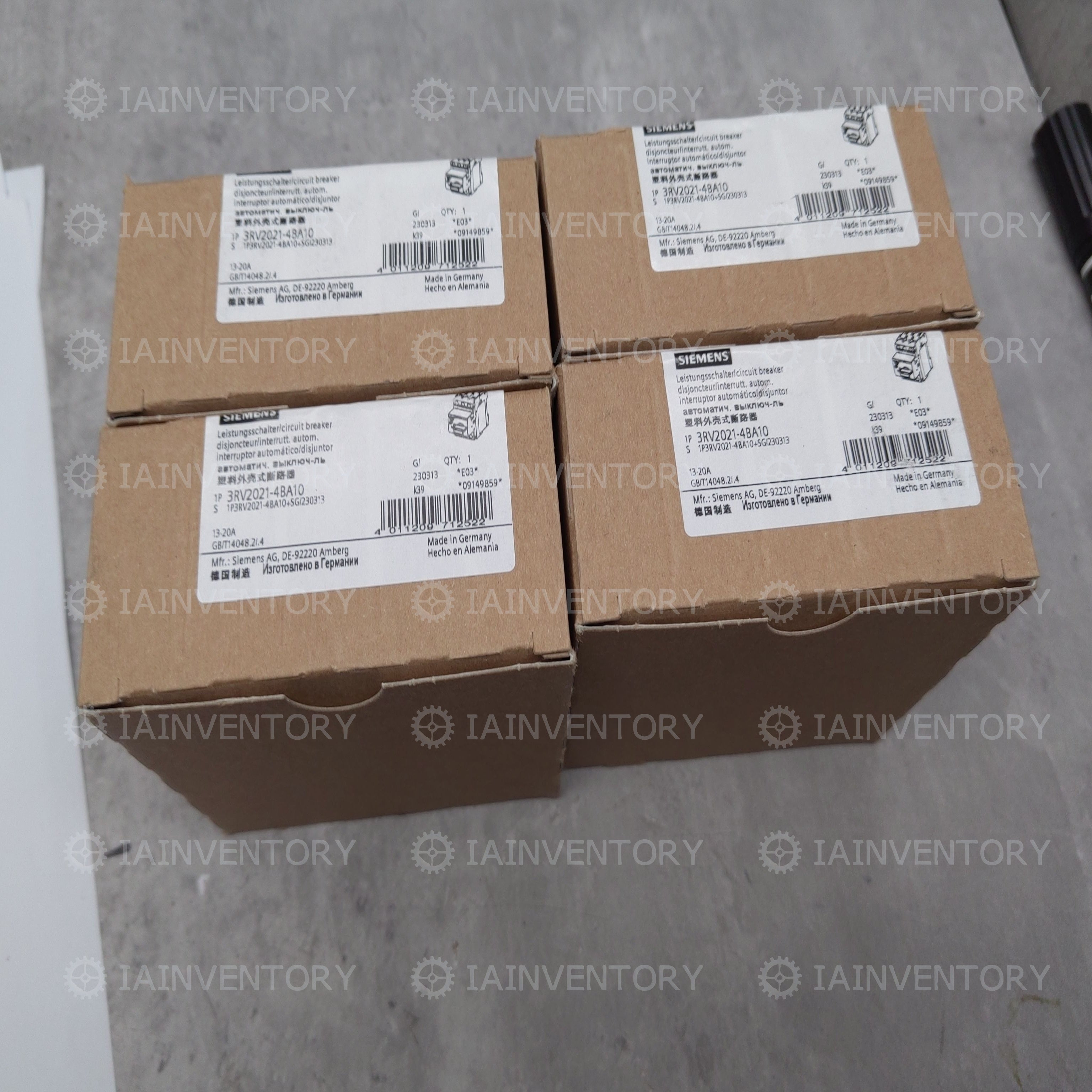1PC? SIEMENS 3RV2021-4BA10 Circuit Breaker 13-20A