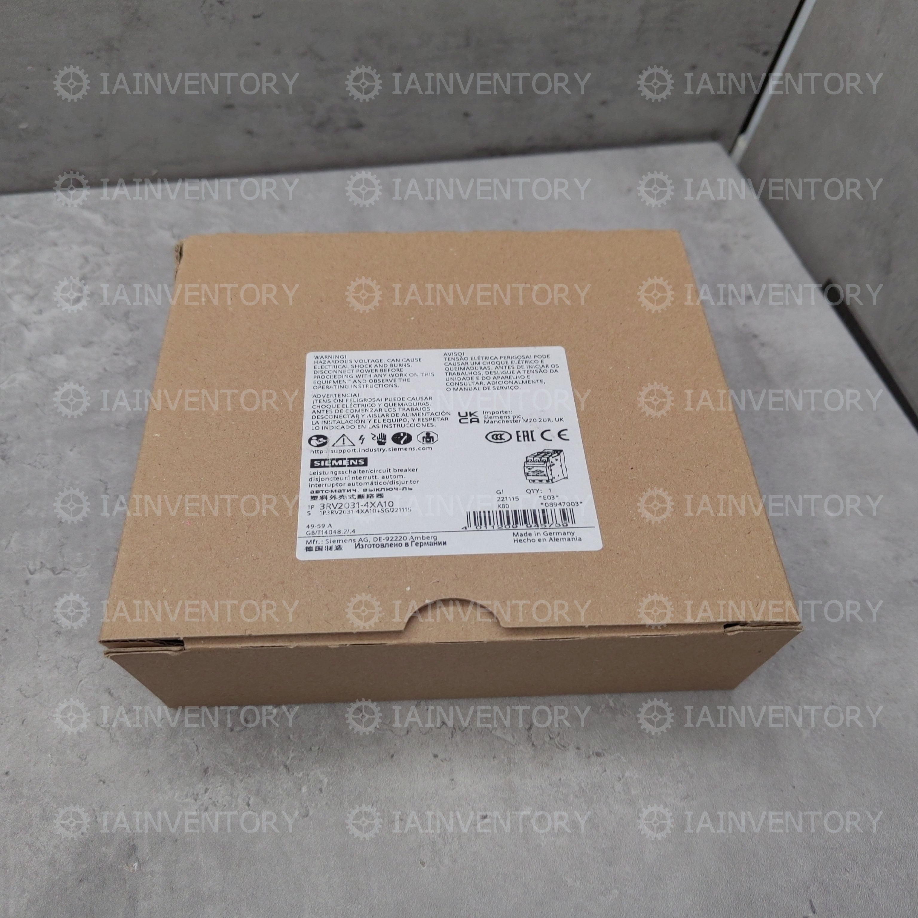 SIEMENS 3RV2031-4XA10