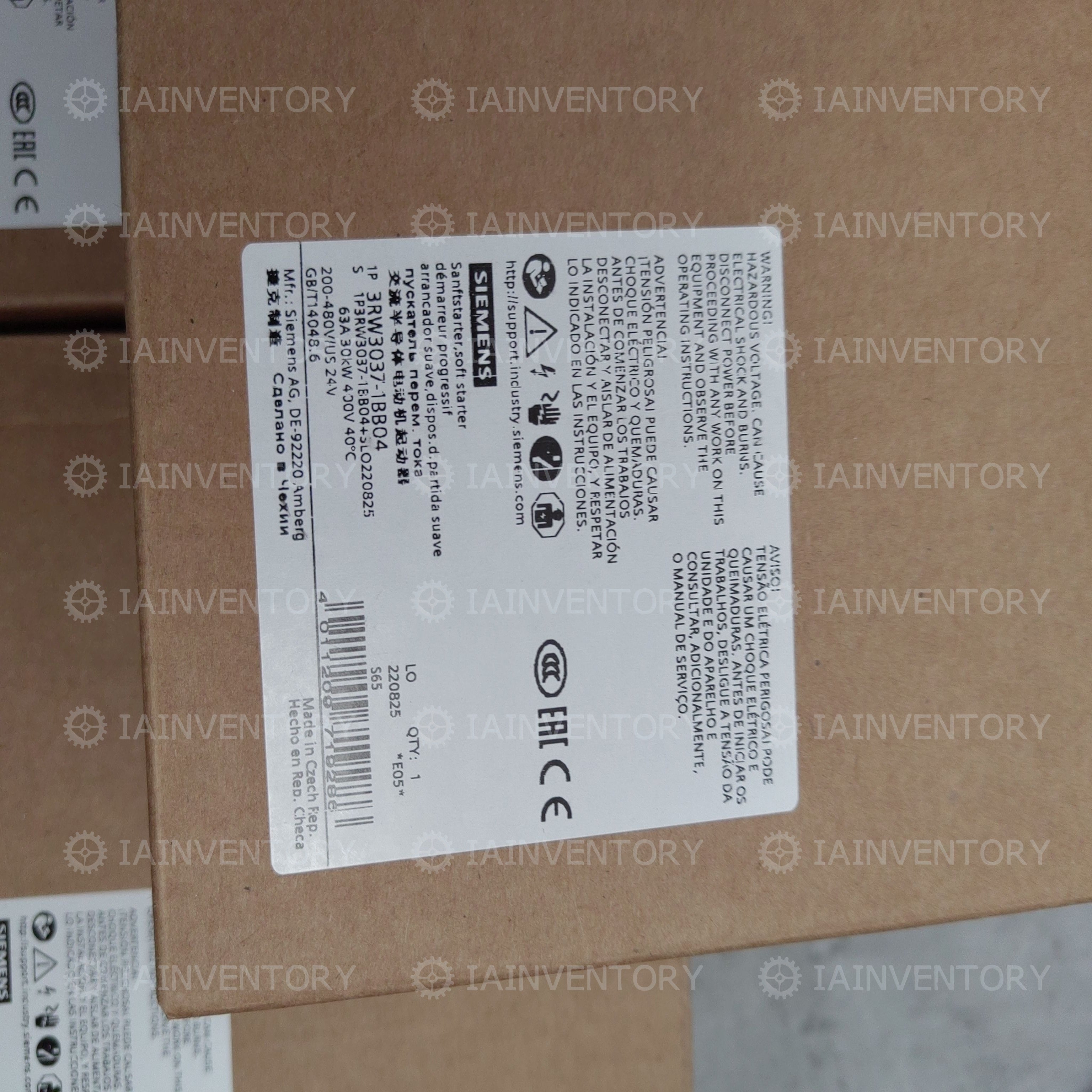 Siemens 3RW3037-1BB04 3RW3 037-1BB04
