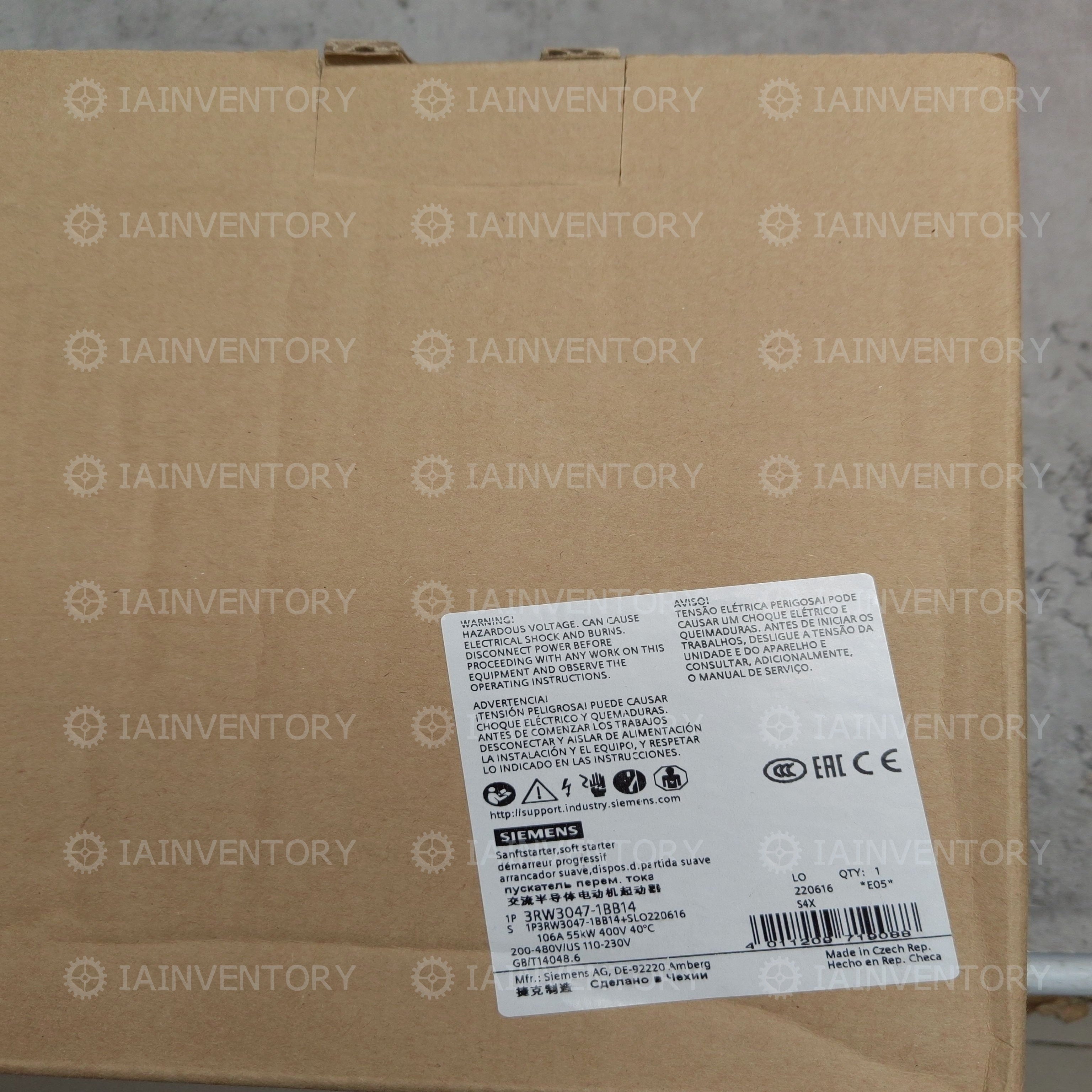 SIEMENS 3RW3047-1BB14