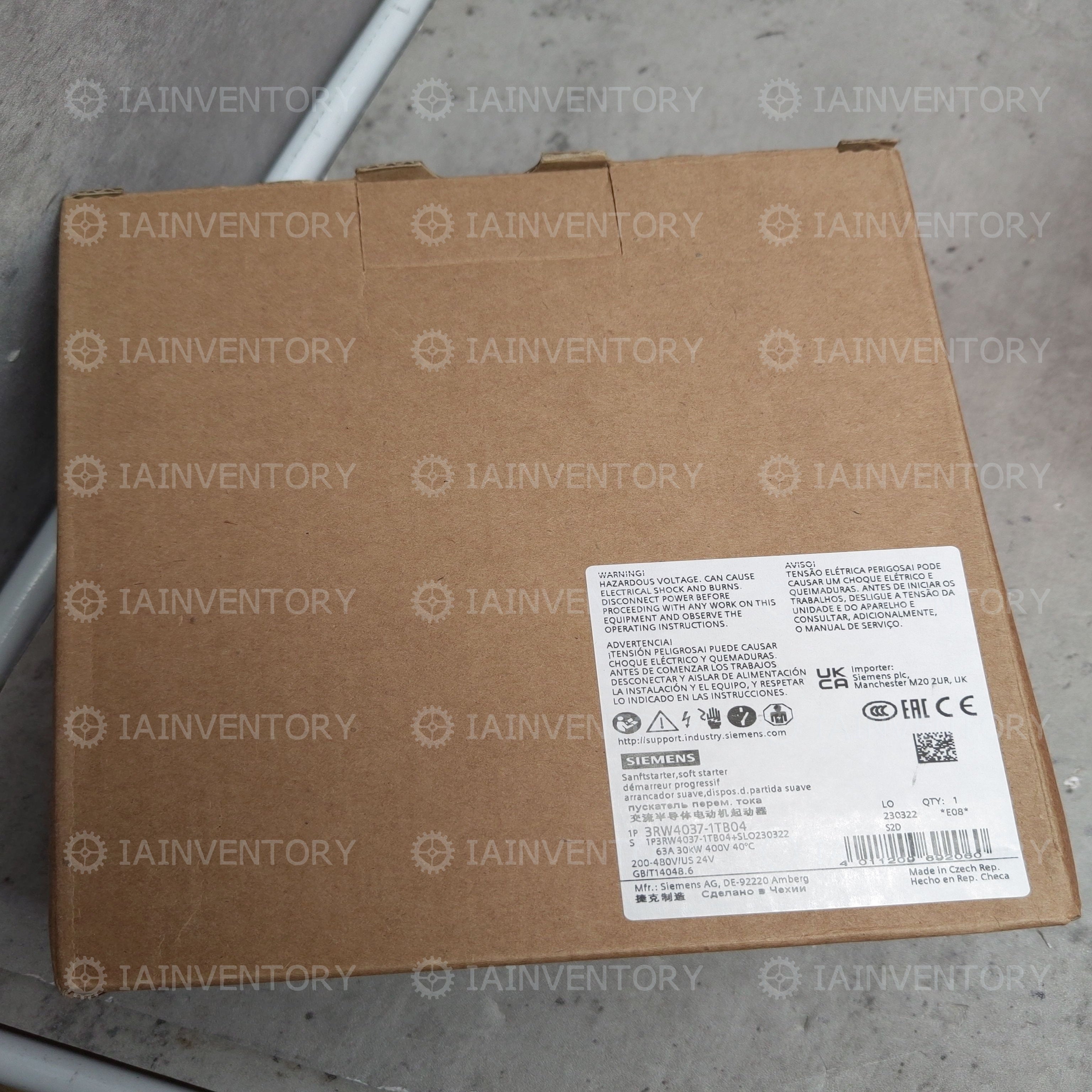 Siemens 3RW4037-1TB04