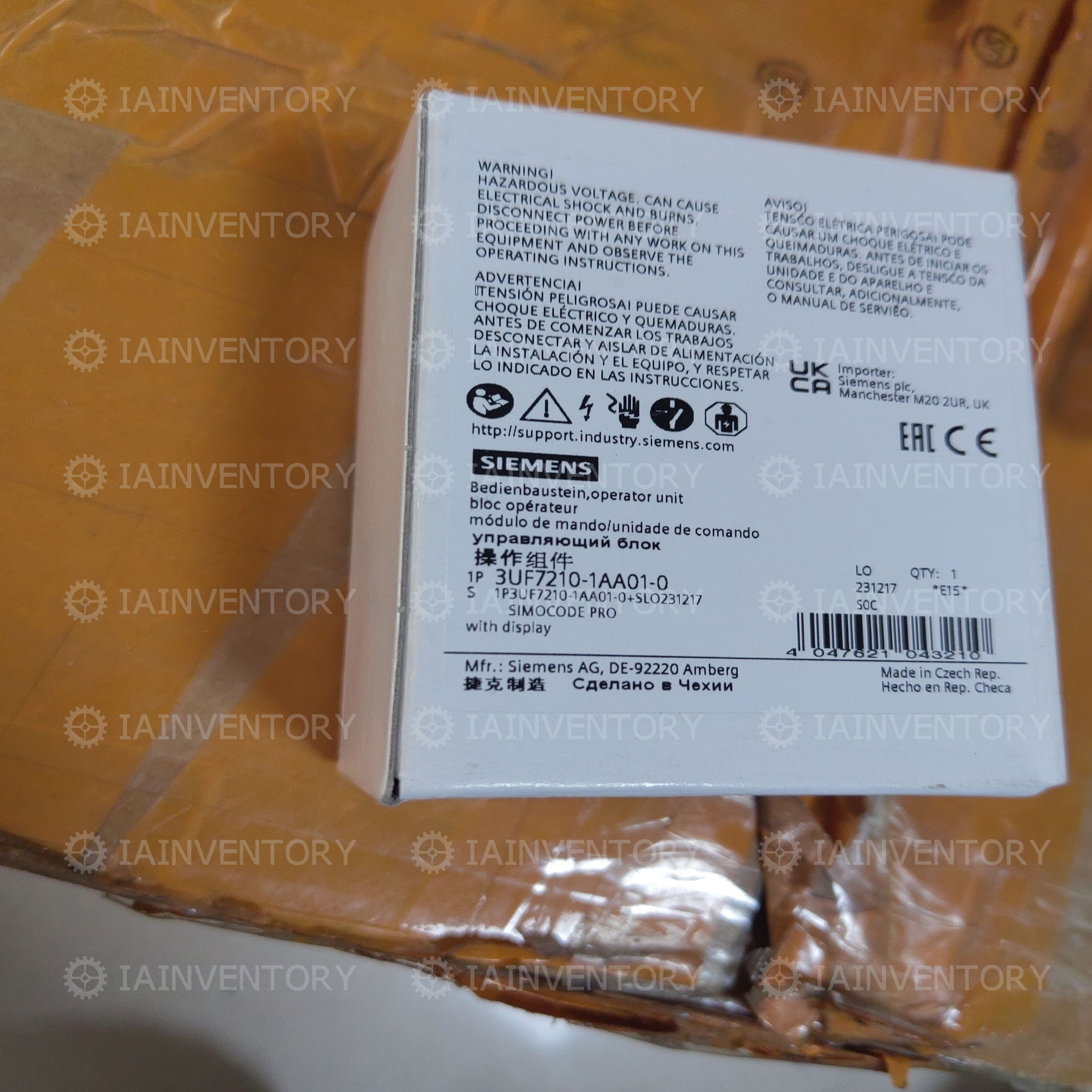 SIEMENS 3UF7210-1AA01-0