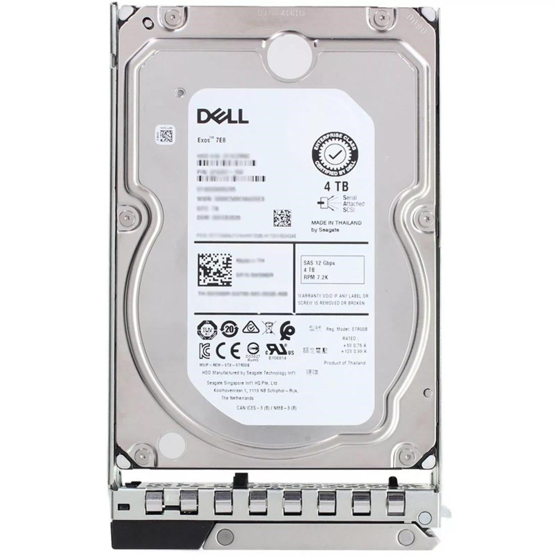 Dell 5G5RH 4TB 7.2K NL SAS-12Gbps 512n 3.5inch Hot-Plug Refurbished Hard Drive