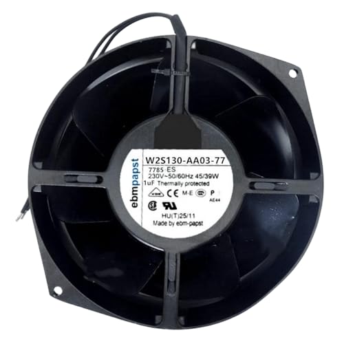 for W2S130-AA03-77 230V 45/39W 172MM Fan - 17255 17CM 2-Wire Cooling Fan|B08KFWPJ5B