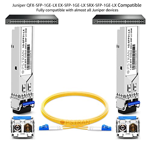 1000BASE-SX SFP Optical Transceiver Module Compatible with HPE Aruba J4858D J4858DCM JL745A Q8N53A ProCurve J4858C J4858B J4858A 850nm 550m DDM Duplex LC MMF 10pcs/Pack|B09MTS8WKP