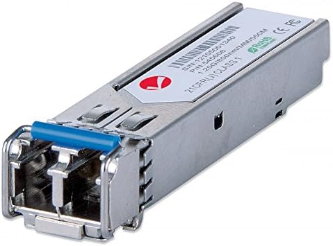 Intellinet 1000Base-SX SFP to LC Multi-Mode Mini GBIC Module 1G Fiber Transceiver - Cisco GLC-SX-MM Compatible - Wavelength 850 nm - Hot Plugging - Up to 550 m. – 545006-SGL|B001P8B4FG