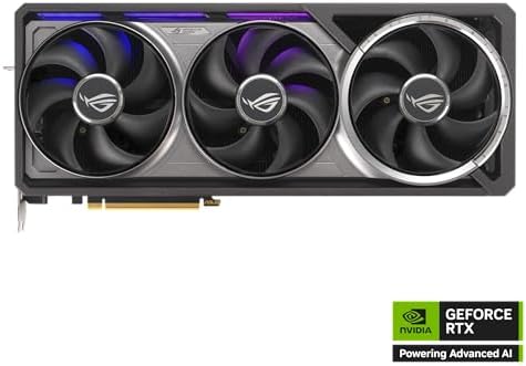 ASUS ROG Astral GeForce RTX™ 5090 OC Edition Gaming Graphics Card (PCIe® 5.0, 32GB GDDR7, HDMI®/DP 2.1, 3.8-Slot, 4-Fan Design, Axial-tech Fans, Patented Vapor Chamber, Phase-Change GPU Thermal pad)|B0DS2WQZ2M