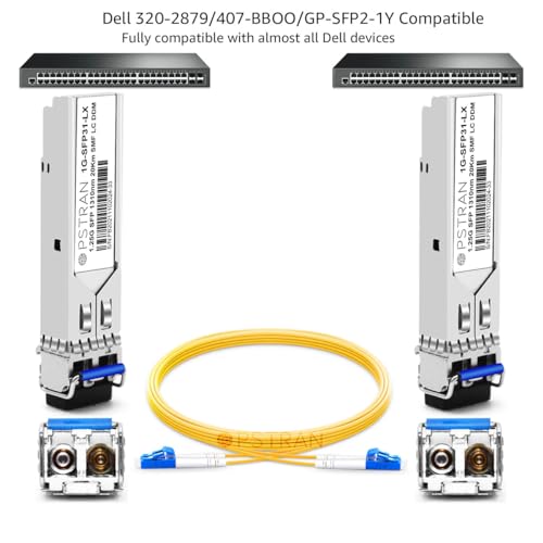 1000BASE-SX SFP Optical Transceiver Module Compatible with HPE Aruba J4858D J4858DCM JL745A Q8N53A ProCurve J4858C J4858B J4858A 850nm 550m DDM Duplex LC MMF|B09MTW3HVB