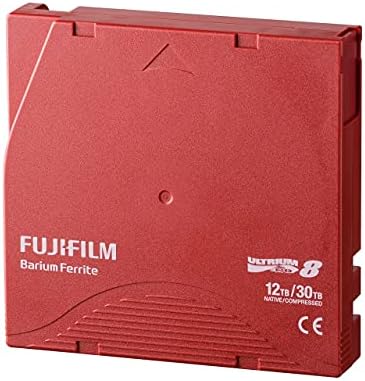FujiFilm 16551221 LTO8 Ultrium 12TB Storage Tape with Case|B0868TMNMF