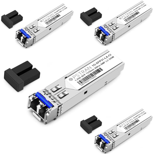1000BASE-SX SFP Optical Transceiver Module Compatible with HPE Aruba J4858D J4858DCM JL745A Q8N53A ProCurve J4858C J4858B J4858A 850nm 550m DDM Duplex LC MMF|B09MTW3HVB