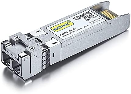 10GTEK 1.25G SFP 1000Base-SX, 850nm MMF, up to 550 Meters, Compatible with HP ProCurve J4858C J4858B J4858A HPE Aruba J4858D|B07FMMX2N9