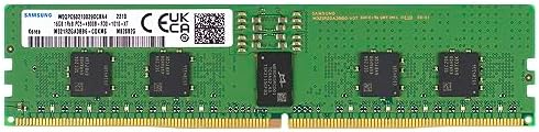Samsung 16GB DDR5 4800MHz PC5-38400 ECC RDIMM 1Rx8 Single Rank 1.1V Registered DIMM 288-Pin Server RAM Memory M321R2GA3BB6-CQK|B0CFG8Z96C