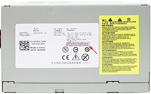 Upgraded 300W P3017F3P LF J036N XW600 Power Supply Replacement for Dell Vostro, Studio Precision Series Mini Towers Systems PS-5301-08, D300R002L PS-6301-6 DPS-300AB-24 DPS-300AB-24 G Power Supply