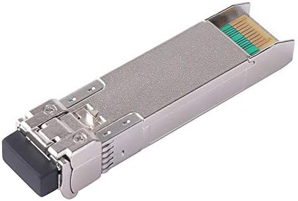 QSFPTEK 4Packs 10GBASE-LR Transceiver, 10G SFP+ Patch Module, 1310nm, 10km, DDM LC, 10Gbe Ethernet Mini-GBIC for Cisco SFP-10G-LR, Ubiquiti UF-SM-10G, Mikrotik, Netgear, Qnap NAS, D-Link|B08P4MFPD5