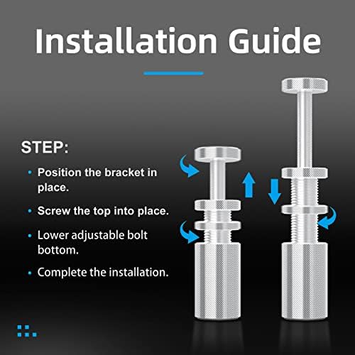 GPU Support Bracket, 2.75-4.52Inch GPU Sag Bracket with Non-Slip Sheet, GPU Holder for Prevent Graphics Card Sag (Black)|B0B2WCTGFV
