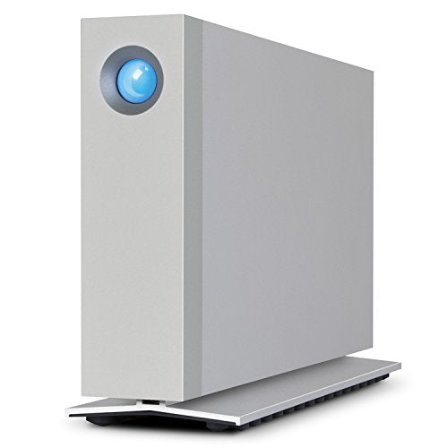 LaCie d2 Thunderbolt 3 8TB External Hard Drive Desktop HDD – Thunderbolt 3 USB-C USB 3.0, 7200 RPM Enterprise Class Drives, for Mac and PC Desktop, 1 Month Adobe CC (STFY8000400)|B06XYTCX69