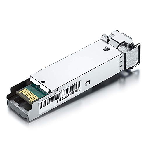 10Gtek 1.25G SFP 1000Base-SX Multimode LC Fiber Transceiver, 850nm MMF, 550m, for Cisco GLC-SX-MMD/SFP-GE-S, Meraki MA-SFP-1GB-SX, Fortinet, Ubiquiti UniFi UF-MM-1G, Mikrotik, TP-Link, Pack of 2|B08BP3JDBV