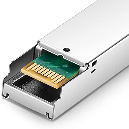 QSFPTEK 4Packs 10GBASE-LR Transceiver, 10G SFP+ Patch Module, 1310nm, 10km, DDM LC, 10Gbe Ethernet Mini-GBIC for Cisco SFP-10G-LR, Ubiquiti UF-SM-10G, Mikrotik, Netgear, Qnap NAS, D-Link|B08P4MFPD5