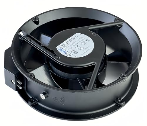 for EBM PAPST W2E143-AB09-01 Axial Cooling Fan, High Temperature Resistant Fan, 172X172X51mm 6078ES 230V 24/30W Case Cooling Fan|B0DG7TBY4C