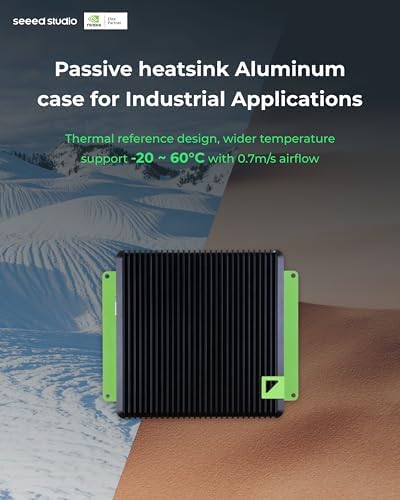 reComputer J4011-Edge AI Device with NVIDIA Jetson Orin™ NX 8GB Module, 4xUSB 3.2, M.2 Key E & Key M Slot, Aluminum case, Pre-Installed Jetpack System with NVIDIA Jetpack™ on 128GB NVMe SSD|B0D9XXD35V