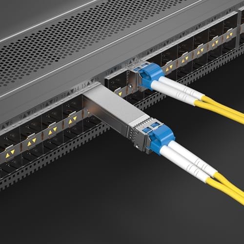 10Gtek 10GBase-SR SFP+ LC Transceiver, 10G 850nm Multimode SFP Module, up to 300 Meters, for Cisco SFP-10G-SR, Meraki MA-SFP-10GB-SR, Ubiquiti UniFi UF-MM-10G, Fortinet, Mikrotik and More, Pack of 10|B00ZCDDOPS