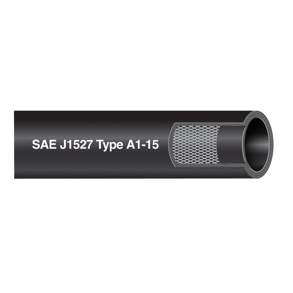Shield 16-368-0565 Shields Marine Type A1-15 Low Permeation Series 368 Fuel Hose, 100# Working Pressure
