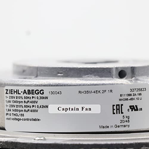RH35M-4EK.2F.1R Ziehl-abegg Fan AC 230V 1.4/1.9A Centrifugal Fan|B09LCXW1JQ