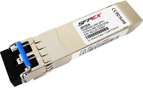 HP J9152A X132 10g Sfp+ Lc LRM Transceiver - J9152-69101|B07Z45837B